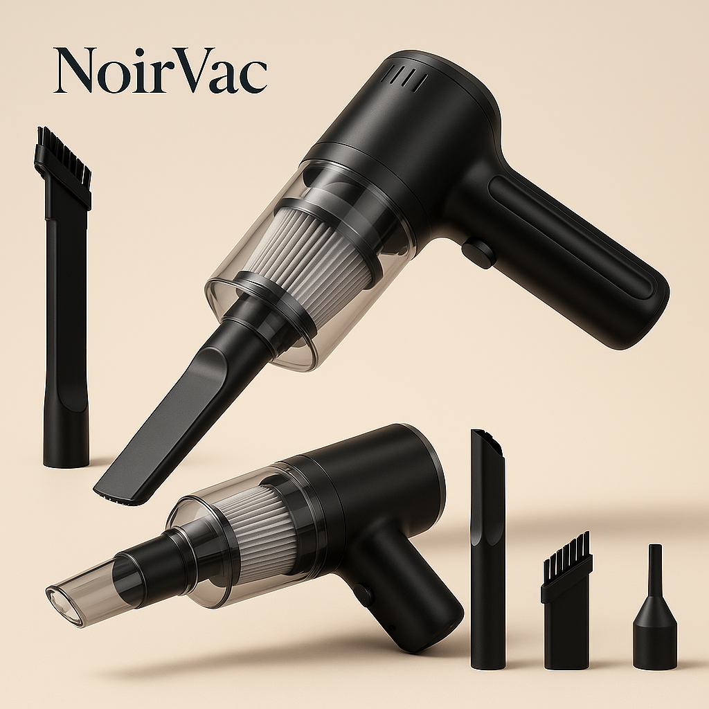 NoirVac™ - Wireless Car Vacuum Cleaner