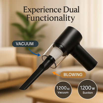 NoirVac™ - Wireless Car Vacuum Cleaner